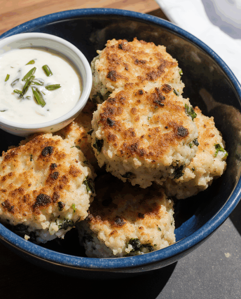 Low Carb Blumenkohl Frikadellen
